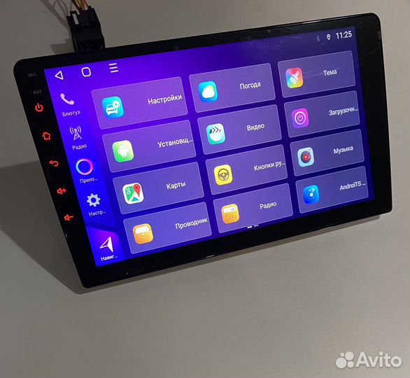 Мгнитола android 2 DIN 4/64GB qled 9
