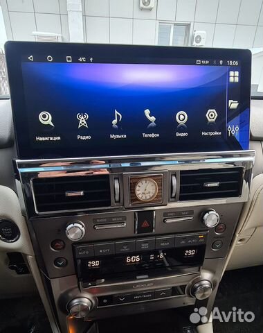 Android магнитола Lexus GX460