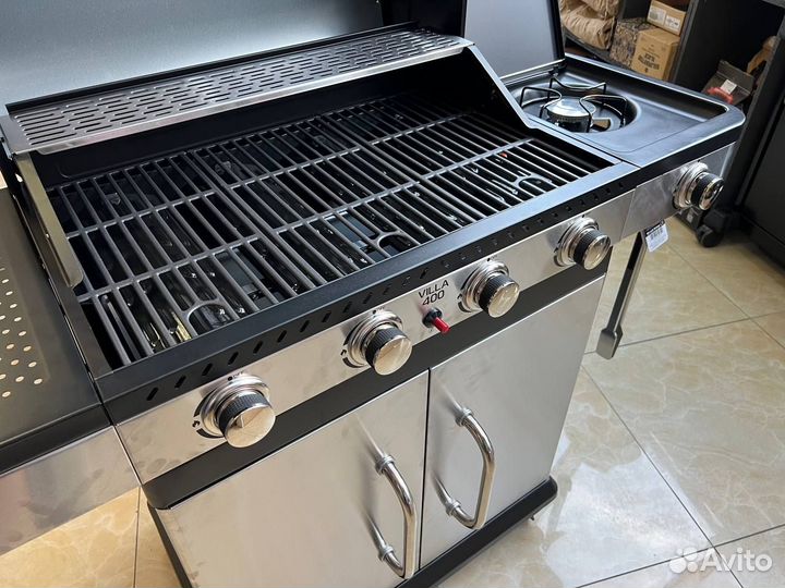 Газовый Гриль Bellagio Villa 400 Silver