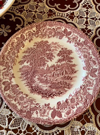 Трио и пары чайные Англия «Телега»