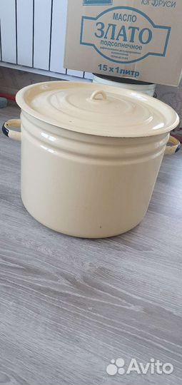 Кастрюля эмаль 29л