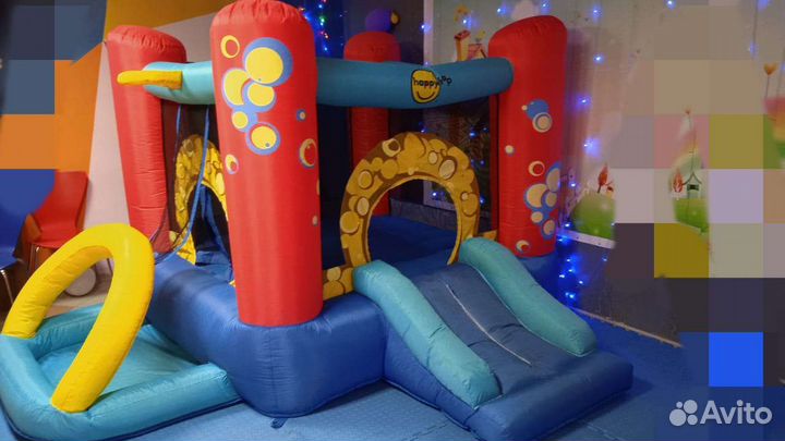 Батут с компрессором