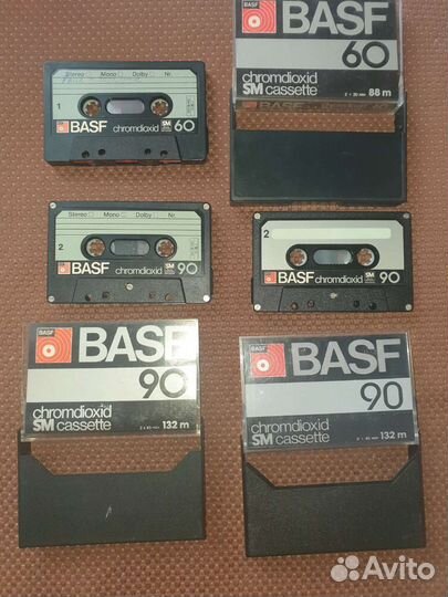 Аудиокассеты basf chrome
