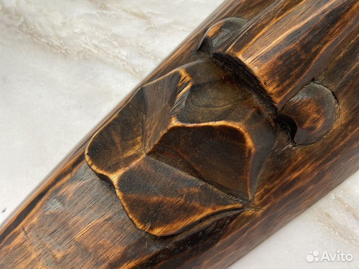 Маска интерьерная из дерева панно