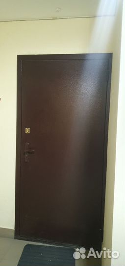 Дверь входная металлическая от застройщика