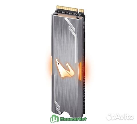 256 гб SSD M.2 накопитель Gigabyte aorus RGB (GP-A