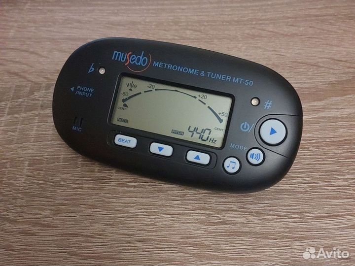 Тюнер с метроном универсальный Musedo MT-50