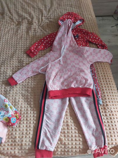Вещи пакетом на девочку от 1 до 3-3,5 года
