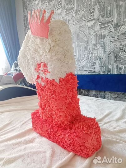 Объемная цифра 1,на годик