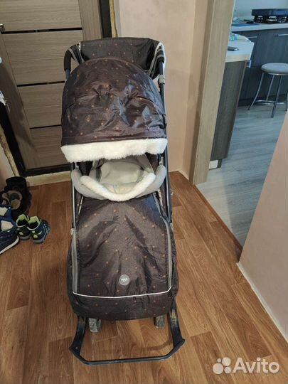 Коляска санки