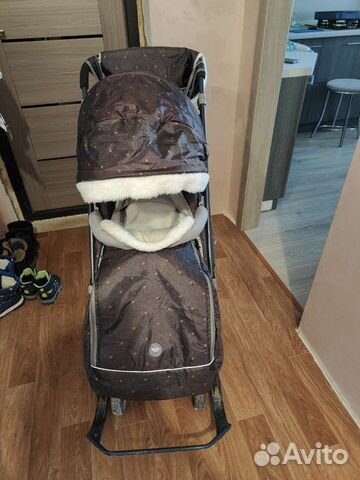 Коляска санки