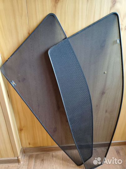 Каркасные шторки на Toyota Highlander