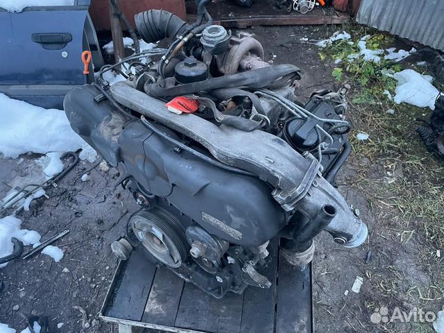 Двигатель 2.5 TD AFB Audi A6 C5 по частям