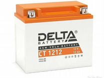 Аккумулятор (акб) Delta AGM CT 1212 12Ah пп 180A