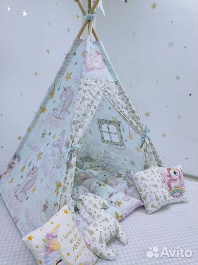 Вигвам детский, Палатка, шатер домик, новый
