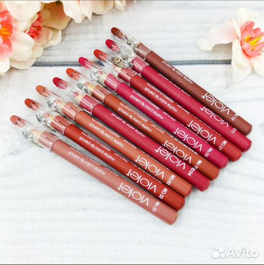 Violet Matte Color Карандаш для губ