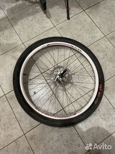 Колесо переднее 27,5, дисковые тормоза