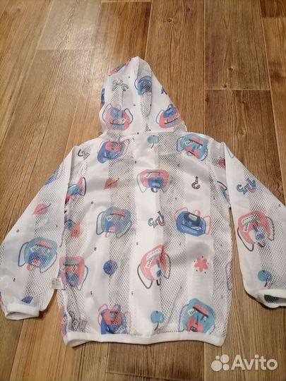 Рубашка детская в сеточку, для пляжа