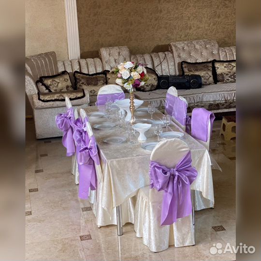 Прокат столы стулья