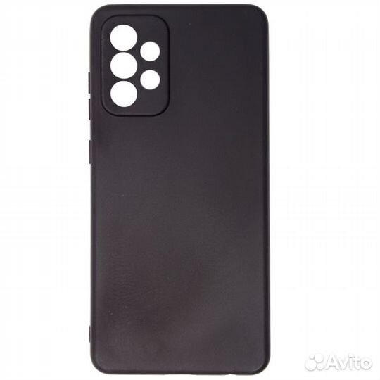 Чехлы Силикон на Samsung A52, A72 (чёрные матовые)
