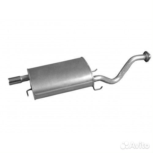 Глушитель задняя часть Lifan solano