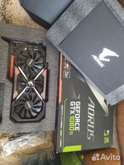 Видеокарта Gigabyte Aorus GeForce GTX 1080 Ti