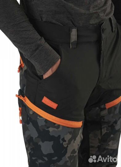 Брюки expedition PRO С узором/серые