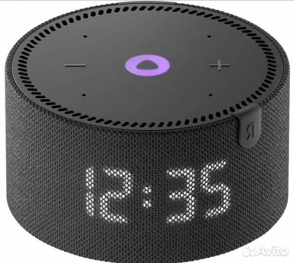 Яндекс станция мини с часами, новая