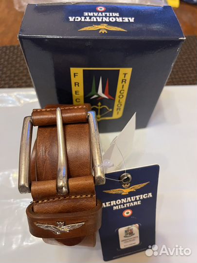 Ремень премиум бренд Аэронавтика Милитари Италия