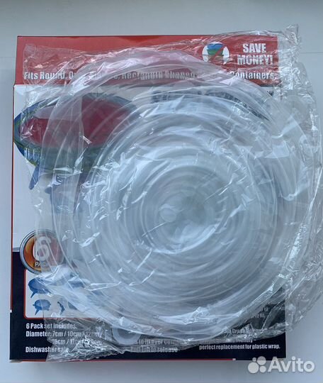 Многоразовые силиконовые крышки