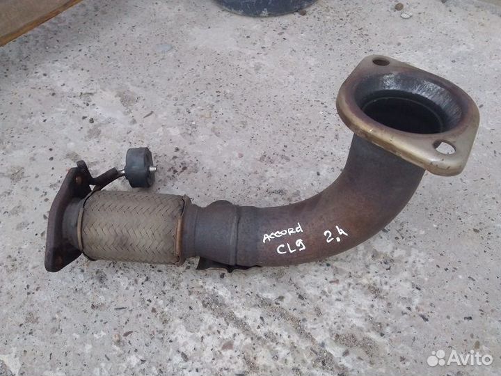 Приемная труба глушителя Honda Accord CL9 2003-07г