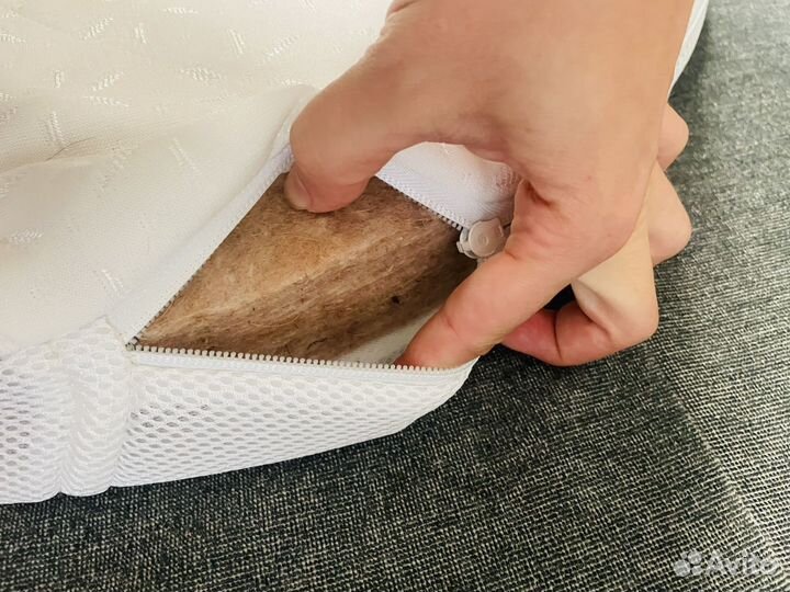 Матрас детский круглый для новорожденных