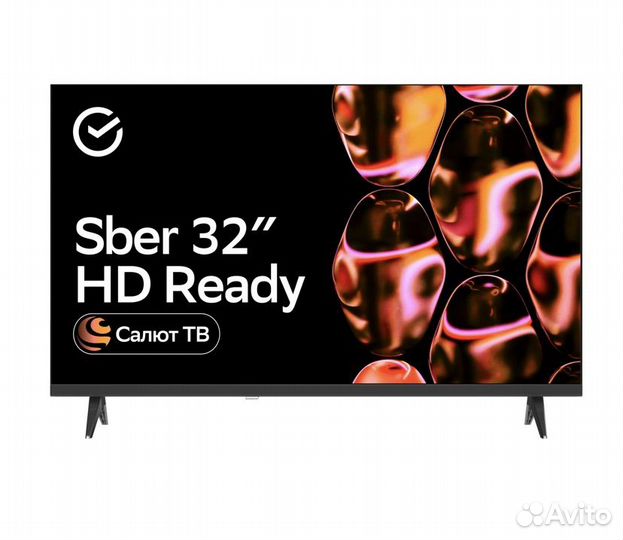 Телевизор SMART tv 32 новый Сбер Салют