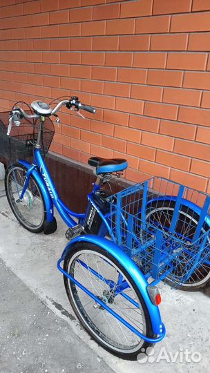 Велосипед трёхкколёсный электрический