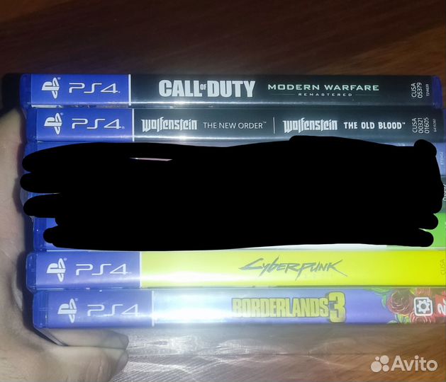 PS4 игры диски - cyberpunk 2077, call of duty и пр