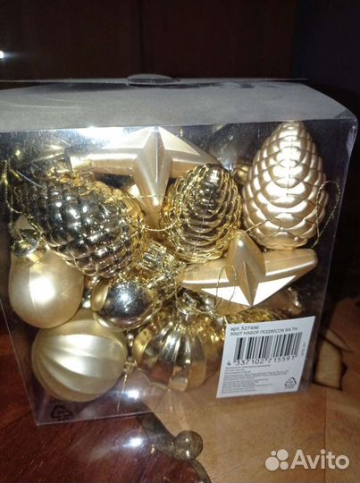 Елочные игрушки набор