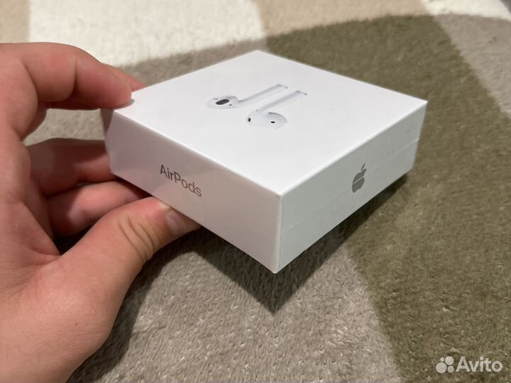 Беспроводные наушники apple airpods 2