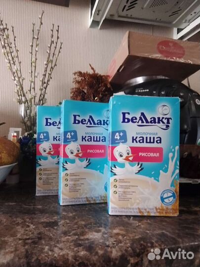 Детские каши молочные