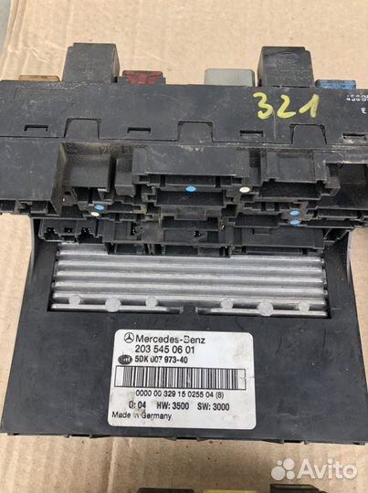 Блок sam сам передний Mercedes-Benz w203 w209