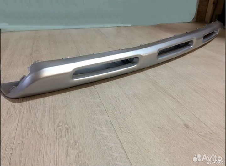 Накладка переднего бампера Киа Рио X-Line 2017-20