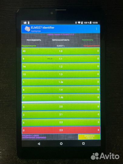 Диагностический адаптер ELM327 V1.5 Bluetooth