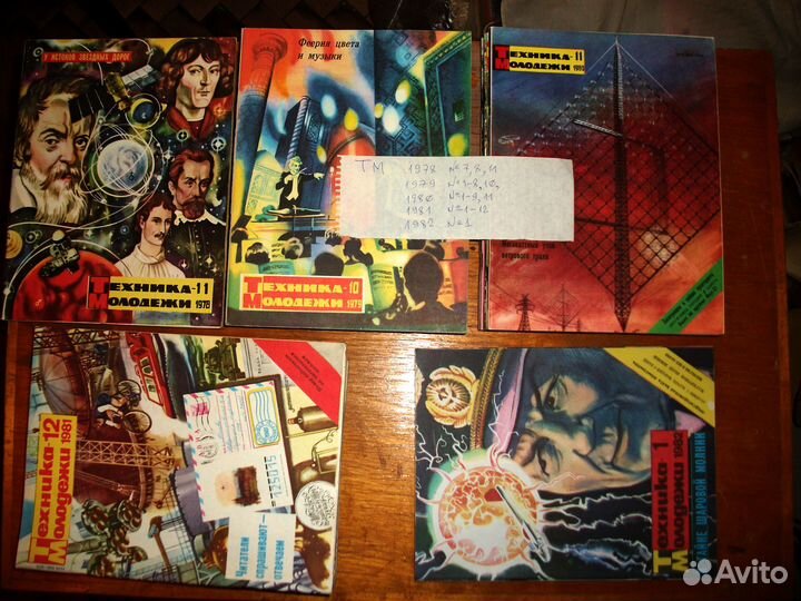 Журнал Моделист конструктор, Техника молодежи СССР