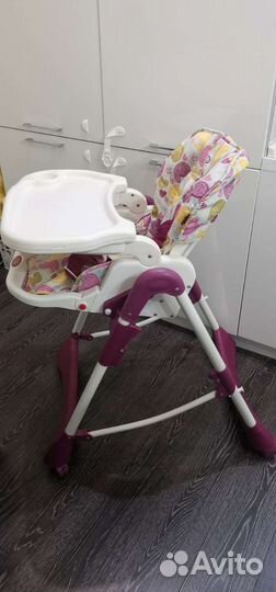 Стульчик для кормления happy baby