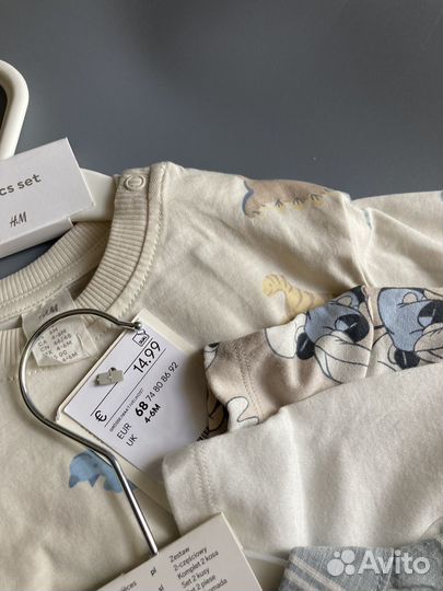 Комплект одежды на мальчика h&m c&a 74 68