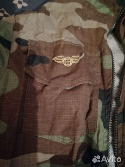 Комбинезон хаки военный детский лен