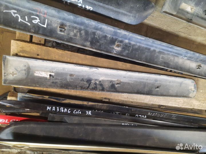 Молдинг двери hyundai getz