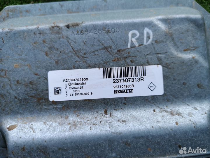 Блок управления на Renault Duster 2,0л Каптюр