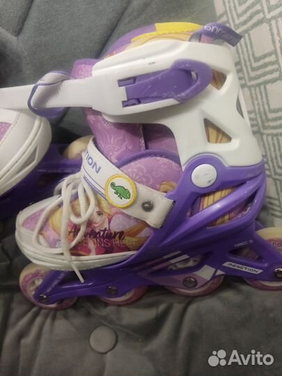 Роликовые коньки детские раздвижные 31-36