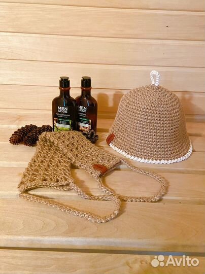 Шапка для бани и сауны