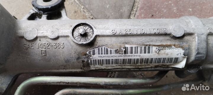 Рулевая рейка на мерседес w164 GL ML